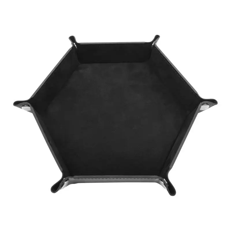 Pu Leather Holder Portable Pu Leather Holder For Board Game Storage Bowls Family Dice Games Like Rpg Dnd Gift For