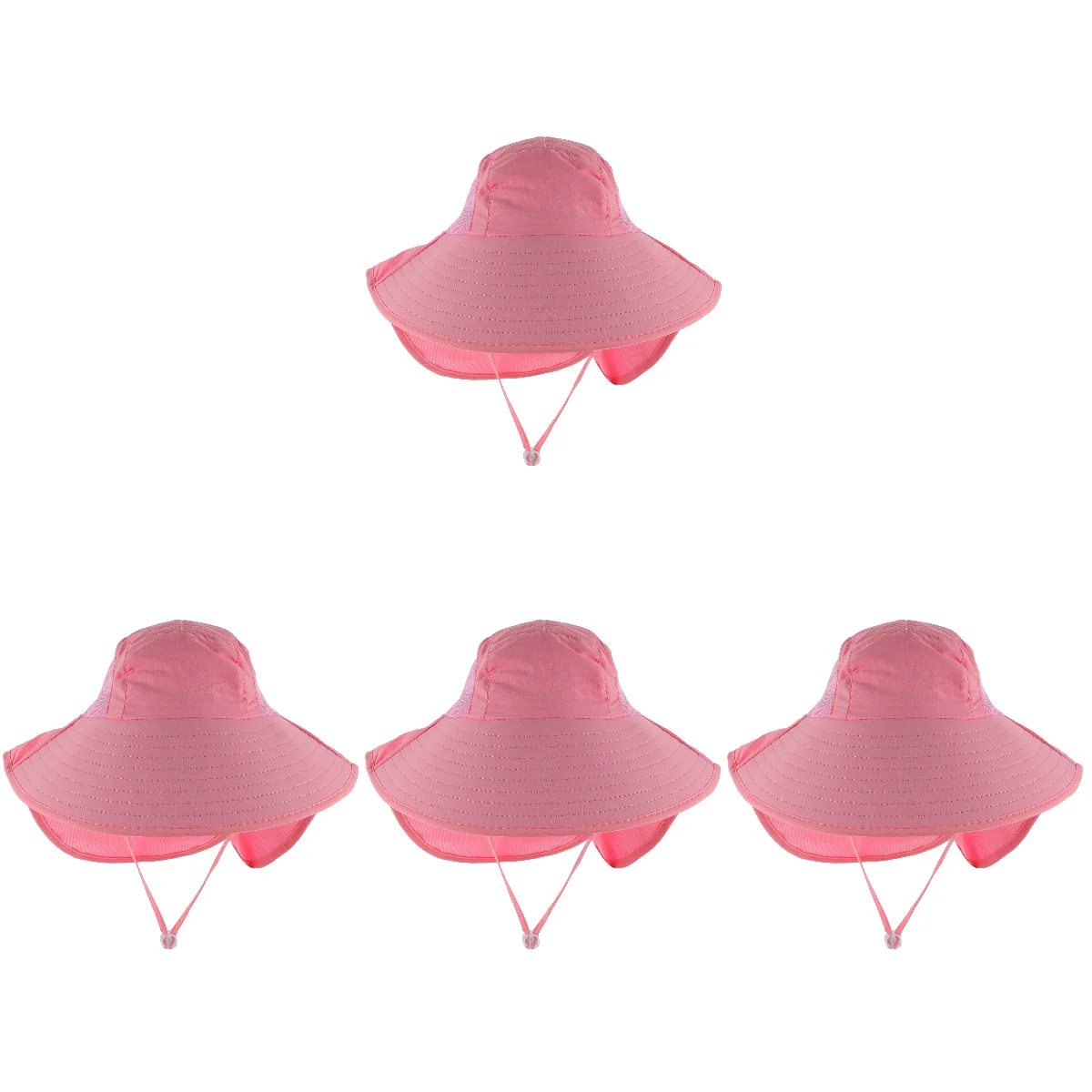 

Breathable Bucket Hat Sun Kids Outdoor Fisherman Chin Strap Protection Fishing Wide Brim