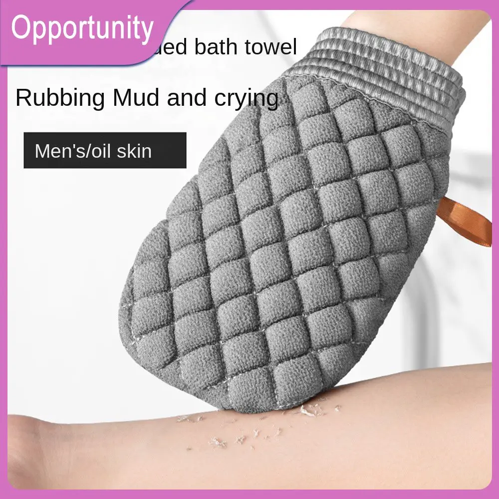 

Double-sided Bathing Gloves Spone Bath Towel Exfoliating Dead Skin Remover Mud Rubbing Gloves Bathroom Accessories Body Brush