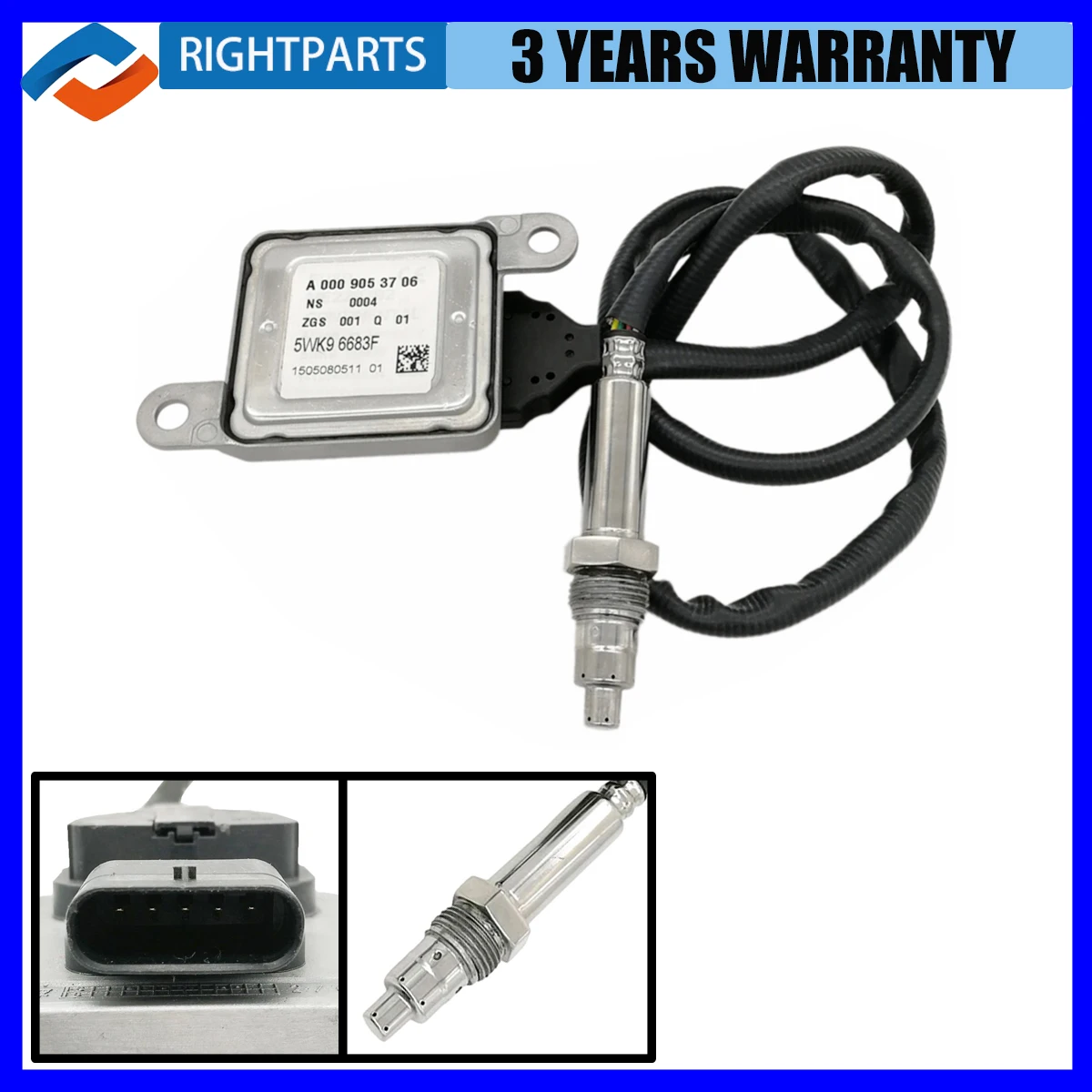 5WK96683F A 0009053706 Датчик Nox для MercedesBenz W164 W166 X164 X166 S205 C200 C220 CLS350 GL320 GL350 GLE350 GLS350 ML350 E250