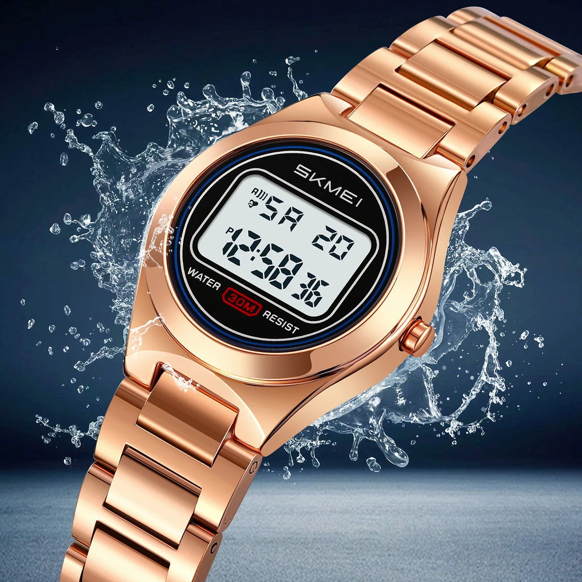 Skmei женские спортивные часы с хронографом стильная повседневная одежда