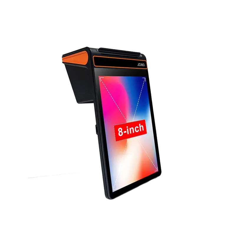 Фото Настольный 8-дюймовый сенсорный экран 3 + 16 ГБ Pos Systems Android 13, портативный мобильный POS-машинный терминал, 80 мм, принтер POS Termina №4