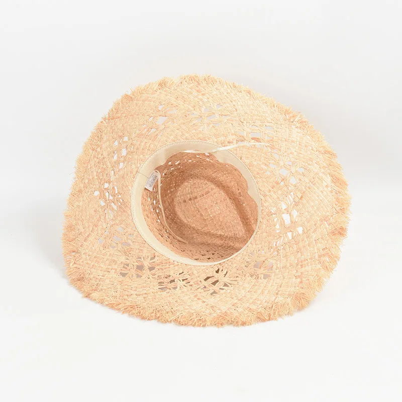 Женская солнцезащитная шляпа ручной работы