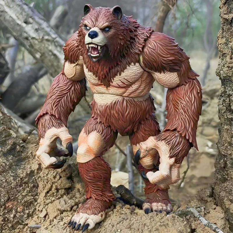 

23cm Anime Werewolf Figure Planet Mu-fp002 1:12 Scale Vereran William Model Action Figure Statue Decor Collectible Toy Doll Gift