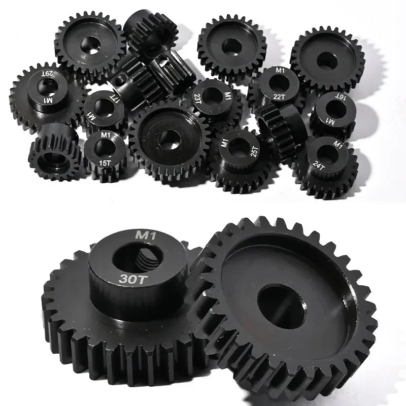 Фото Шестерня M1 8 мм 14-20T 21T-25T 26T-30T для мотора 1/5, 1/6, 1/7, 1/8 Trsx ARRMA 4WD Outcast 8S EXBRC, для вала двигателя автомобиля №3