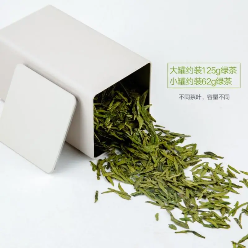 

Tea Packaging Cans General Square Cans Dahongpao Green Tea Loose Tea Packaging Boxes Tinplate Empty Cans