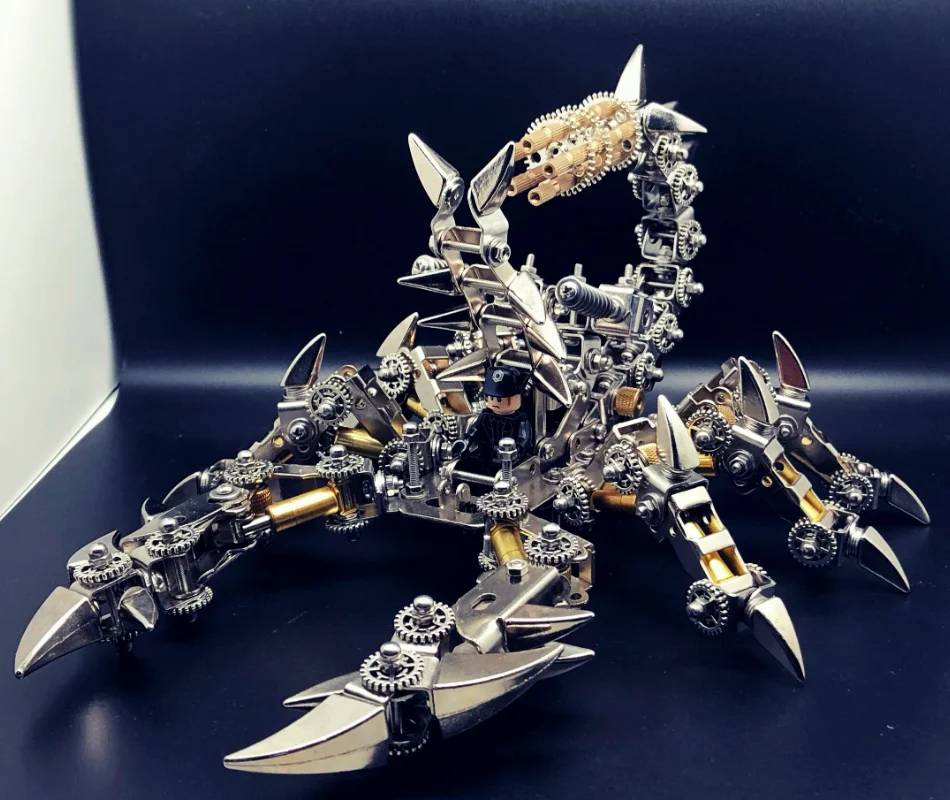 Artisan Assembled Mechanical Scorpion