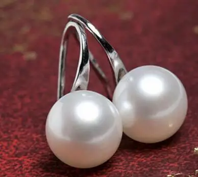 

Женские серьги-кольца с жемчугом, 7-10 мм