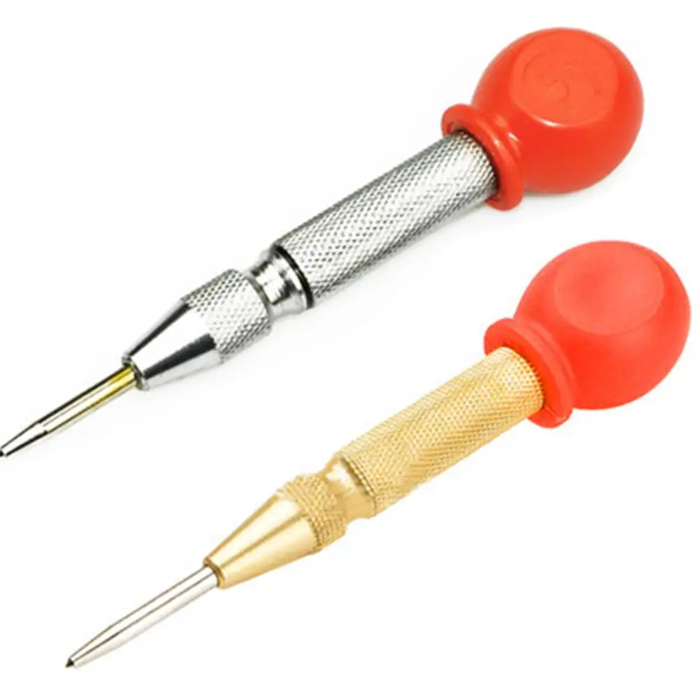 

127mm Automatic Center Pin Punch HSS Center Punching Stator Spring Loaded Marking Drill Tool