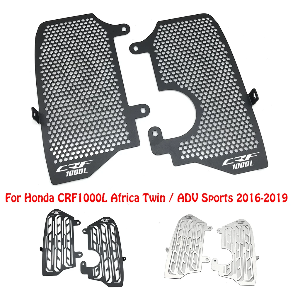 

For Honda CRF1000L Africa Twin / ADV Sports 2016- Radiator Guard Grille Cover Protector Motorcycle Accessories Cooler Protection