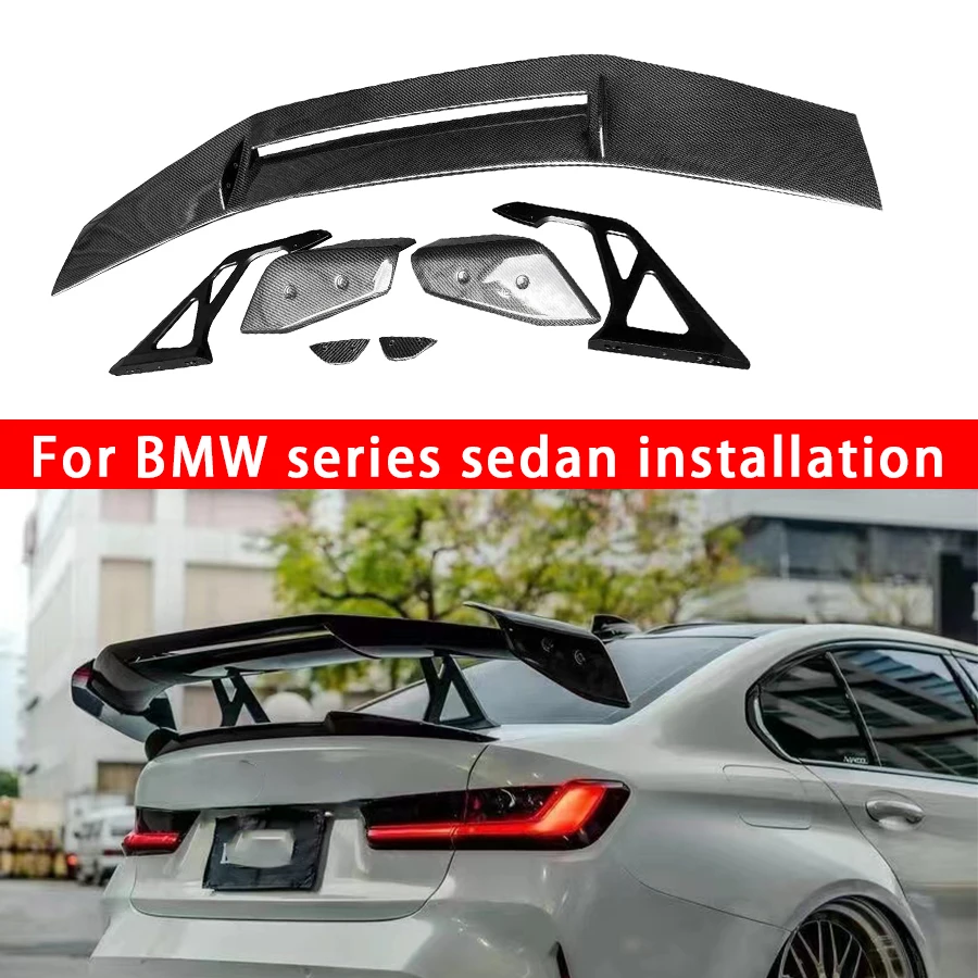 Для BMW 5 серии M5 G30 G38 F90 хвостовые плавники из углеродного волокна задний спойлер