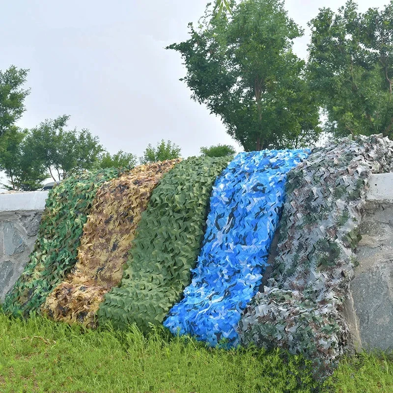 

Camouflage Net Camo Netting Camping Sun Shelter Sunshade Mesh for Hunting Shooting Military Interior Decoration Net Car Awning