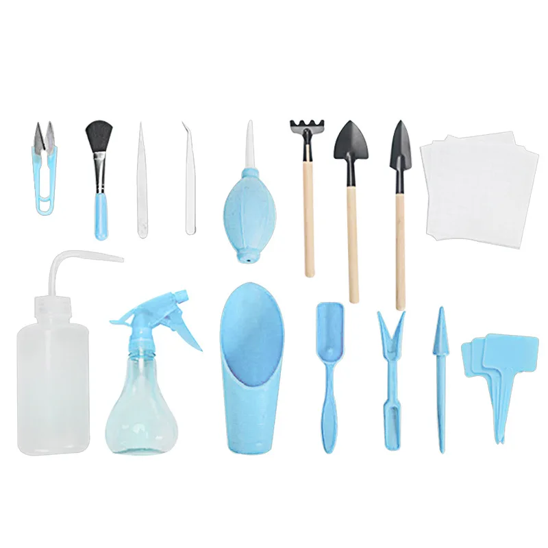 

1 Set Transplanting Tools Succulent Gardening Supplies Potted Meat Tools Mini Bonsai Digging Portable DIY Garden Device 2021