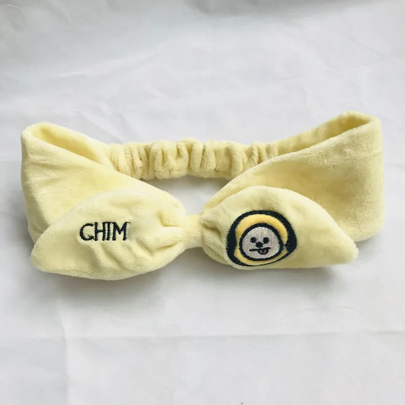 Новая Корейская милая мягкая флисовая головная повязка Kpop кораллового цвета для