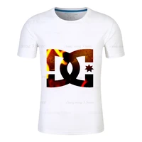 mens creative design pattern 100 cotton t shirt cool short sleeves top of high quality suitable for outdoor sports a 077