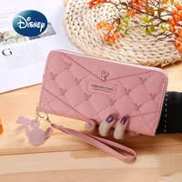 disney mickey 2022 new wallet fashion long womens clutch bag cartoon cute large capacity multi card slot womens coin purse