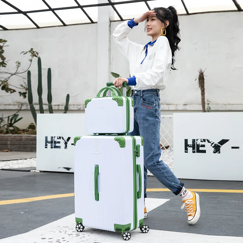20/22/24/26/28/32 Inches Luxury Luggage Universal Wheel Travel Suitcase Students Oversized Men and Women Password Lever Boxes