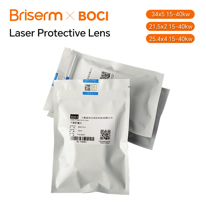 Оригинальные защитные окна BOCI для лазера 34x5 21 5x2 25 4x4 20K стеклянная линза с
