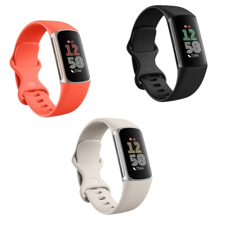 

XXUD Waterproof Activity Bracelet Heart Rate Blood Monitoring Pedometer for Charge 6
