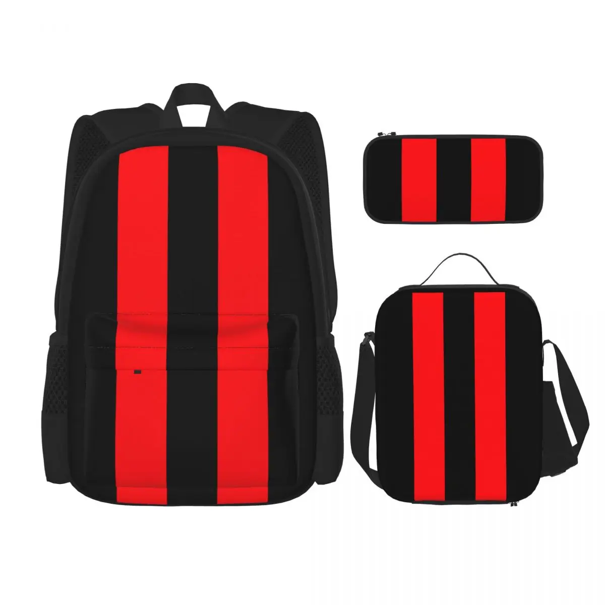 

Student Backpack Schoolbag Plus Lunch Bag Plus Pencil Case Combination