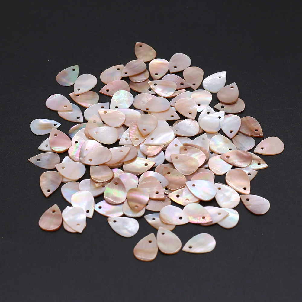 

10pcs Natural Penguin Shell Charms Water Drop Shape Shell Pendant For Jewelry Making DIY Bracelet Necklace Trendy Gift Party