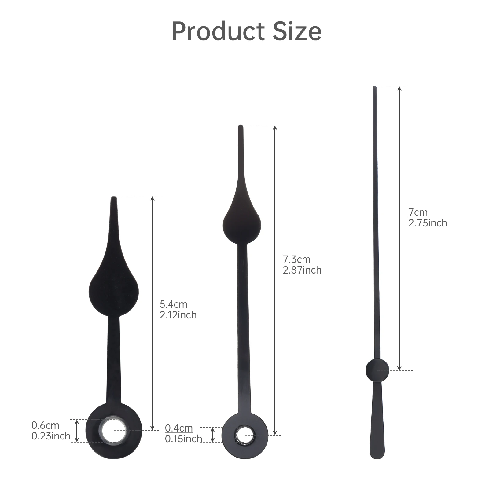 

Набор сменных стрелок для настенных часов