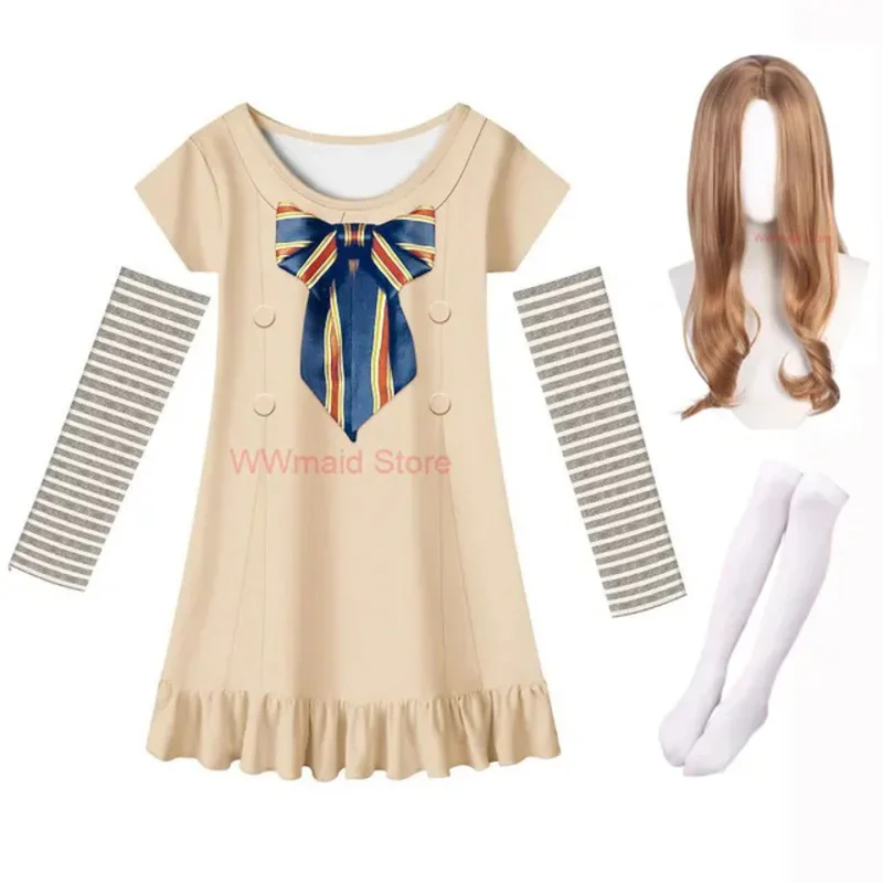 Детская одежда новый продукт костюм M3GAN/Меган одинаковое платье из фильма