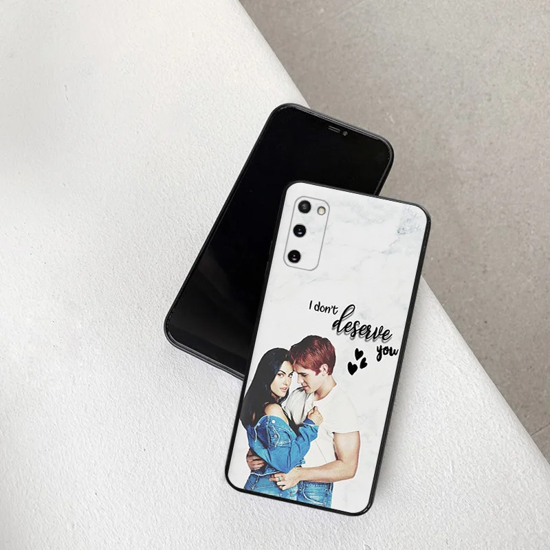 Чехол для телефона Samsung S24 Ultra S23 FE S22 S21 S20 S10 Riverdale South Side Serpents Galaxy Note20 мягкий черный