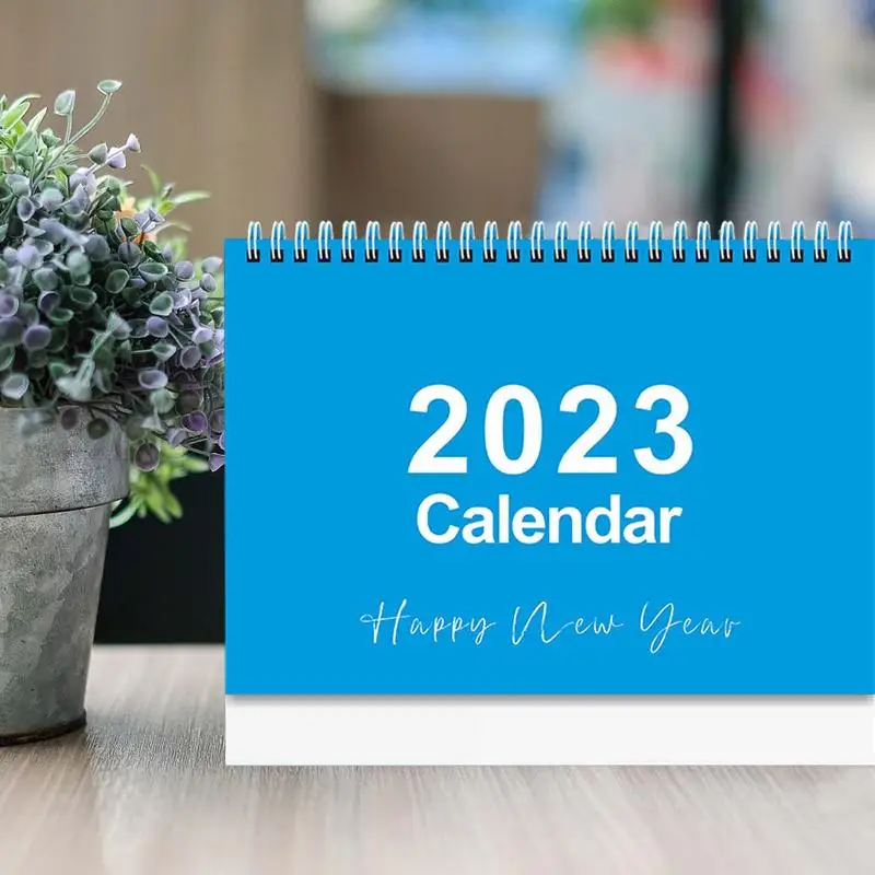 Настольный календарь 2023, январь 2023, декабрь 2023, работает с января 2023  года, декабря 2023 года, рабочий стол, ежемесячный календарь с дизайном  9X7,3 | AliExpress