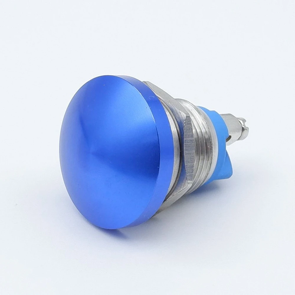 

Металлический кнопочный переключатель 16/19/22 мм, красный, зеленый, синий