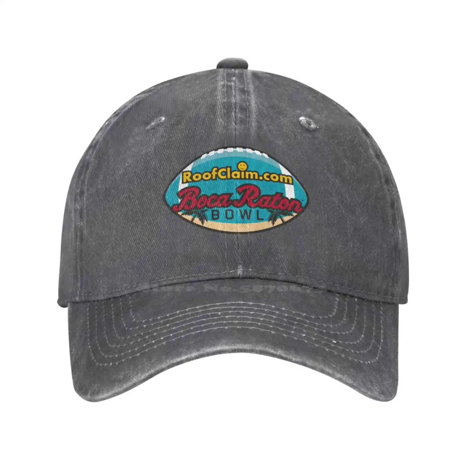 

Boca Raton Bowl Logo Fashion quality Denim cap Knitted hat Baseball cap