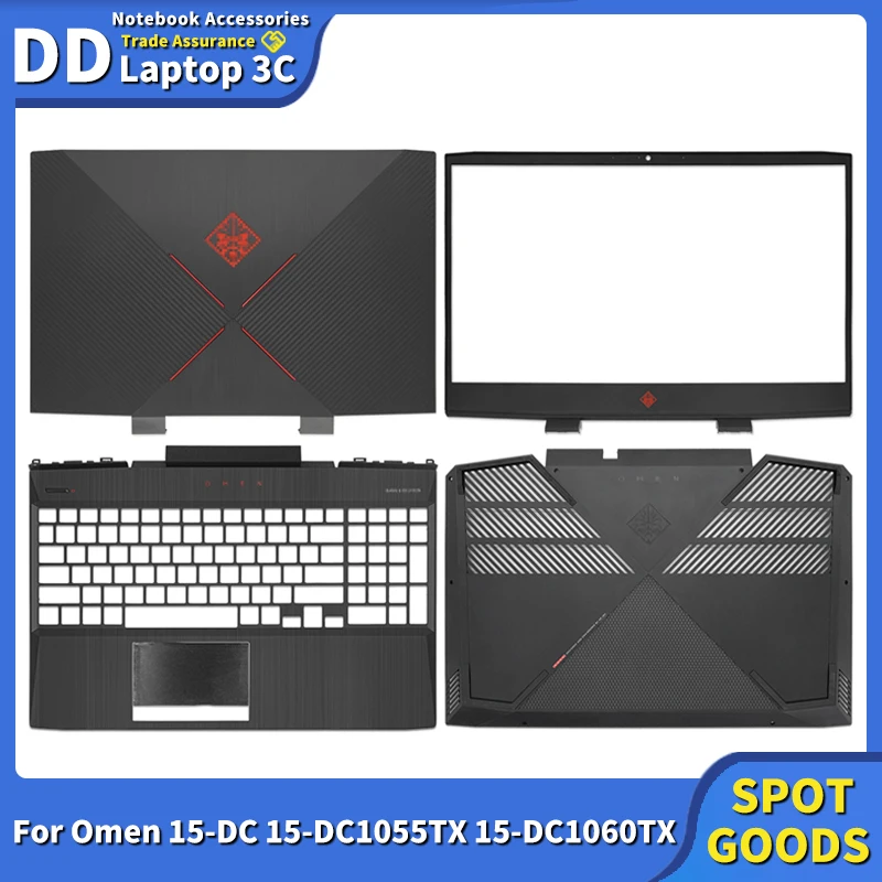 Новинка черный чехол для ноутбука HP Omen 15-DC 15-DC1055TX 15-DC1060TX 15-DC0013TX задняя