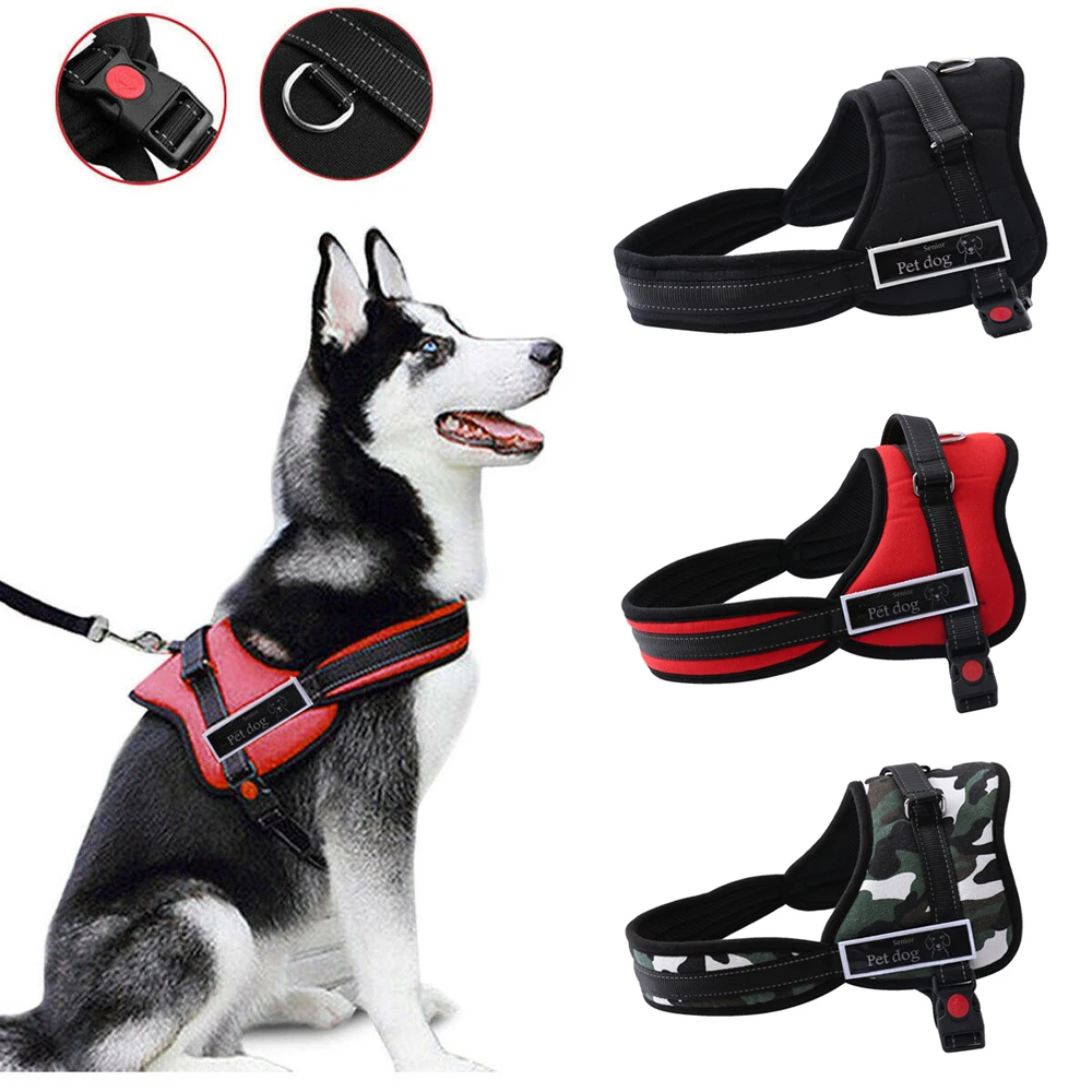 

Pet Supplies Big Dog Adjustable Harness Dog Accessories For Large Dogs
