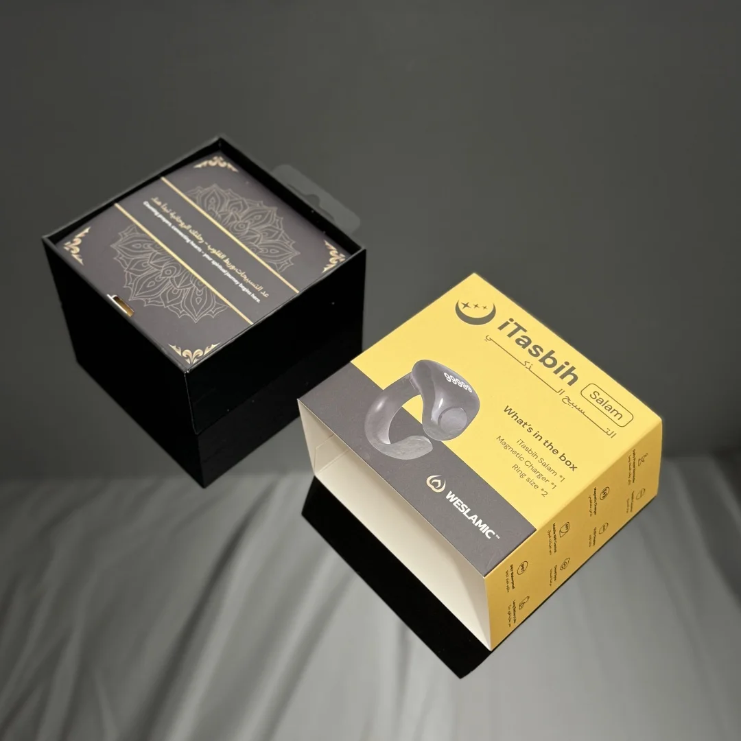 Новинка 2024 Weslamic Itasbih Smart Praye счетчик для ежедневного напоминания о молитве