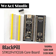 WeAct 블랙필 STM32F411CEU6 STM32F4 STM32 코어 보드 학습 보드 개발 마이크로파이썬