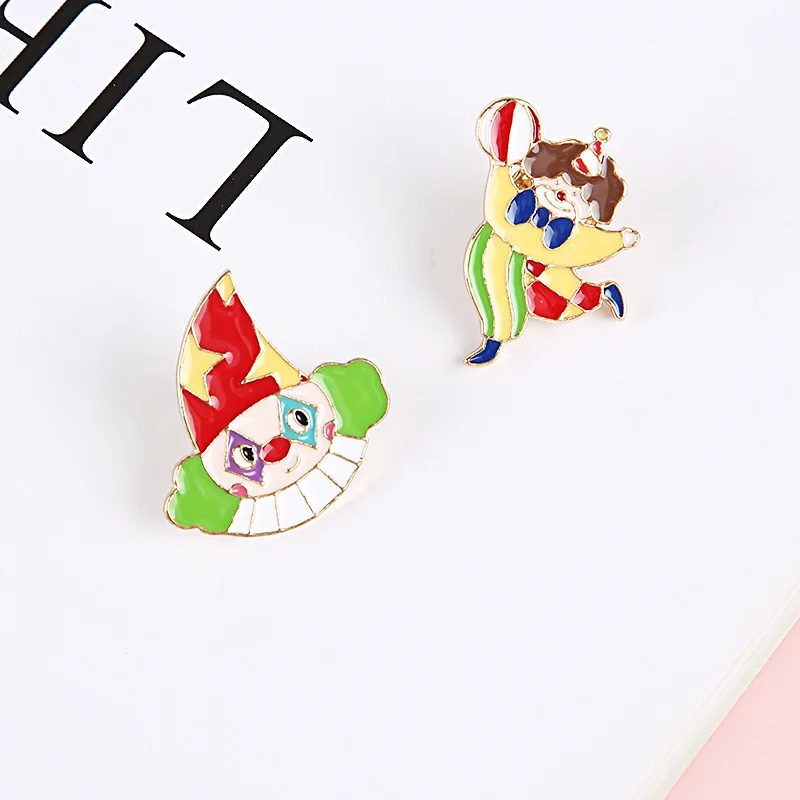 

Клоун цинк этот продукт идеально подходит для всех эмалевых заколок искусственные значки на лацкане ювелирные изделия подарок для детей др...