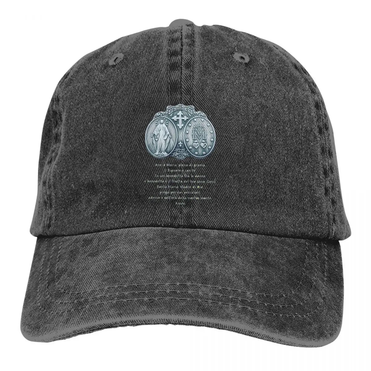 

Virgin Mary Our Lady Baseball Caps Peaked Cap Jesus God Cross Sun Shade Hats for Men Women