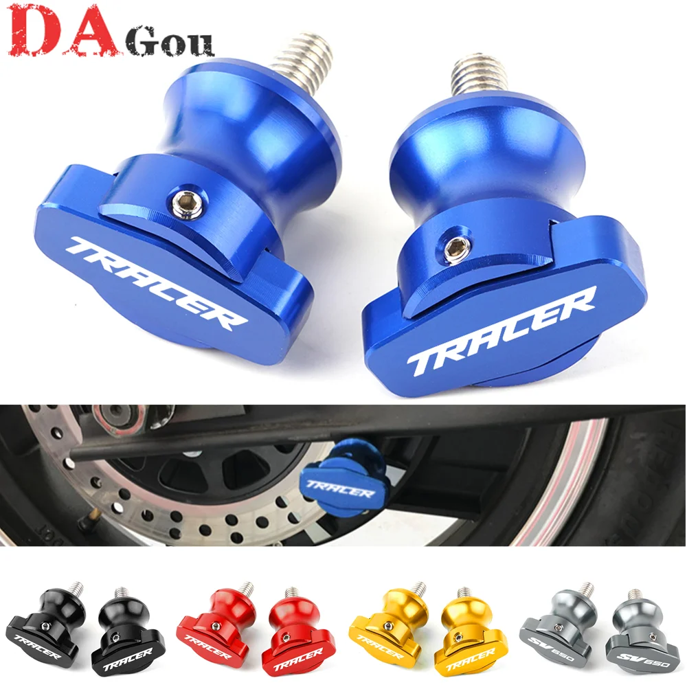 

6MM Motorcycle CNC Swingarm Spools Stand Screws Slider FOR YAMAHA Tracer900 GT Tracer 900 700 GT Tracer700 MT09 MT07 2016-2021