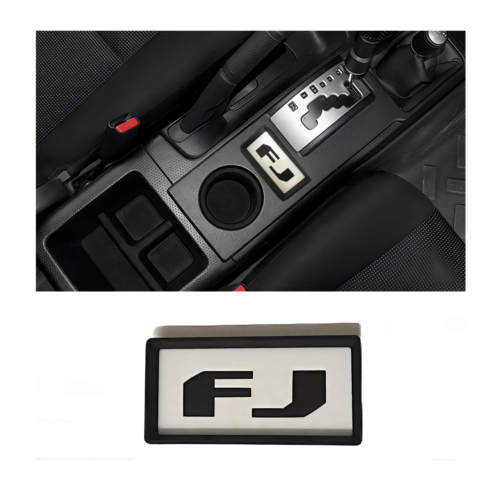 

Для Toyota FJ Cruiser Центральный ящик для хранения ABS Внутренние персонализированные аксессуары FJ Cruiser