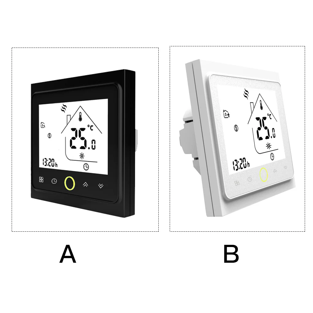 

ABS LCD Thermoregulator Programmable Wireless Room Digital Wifi Thermostat Temperature Controller For Boiler Floor Water Heating