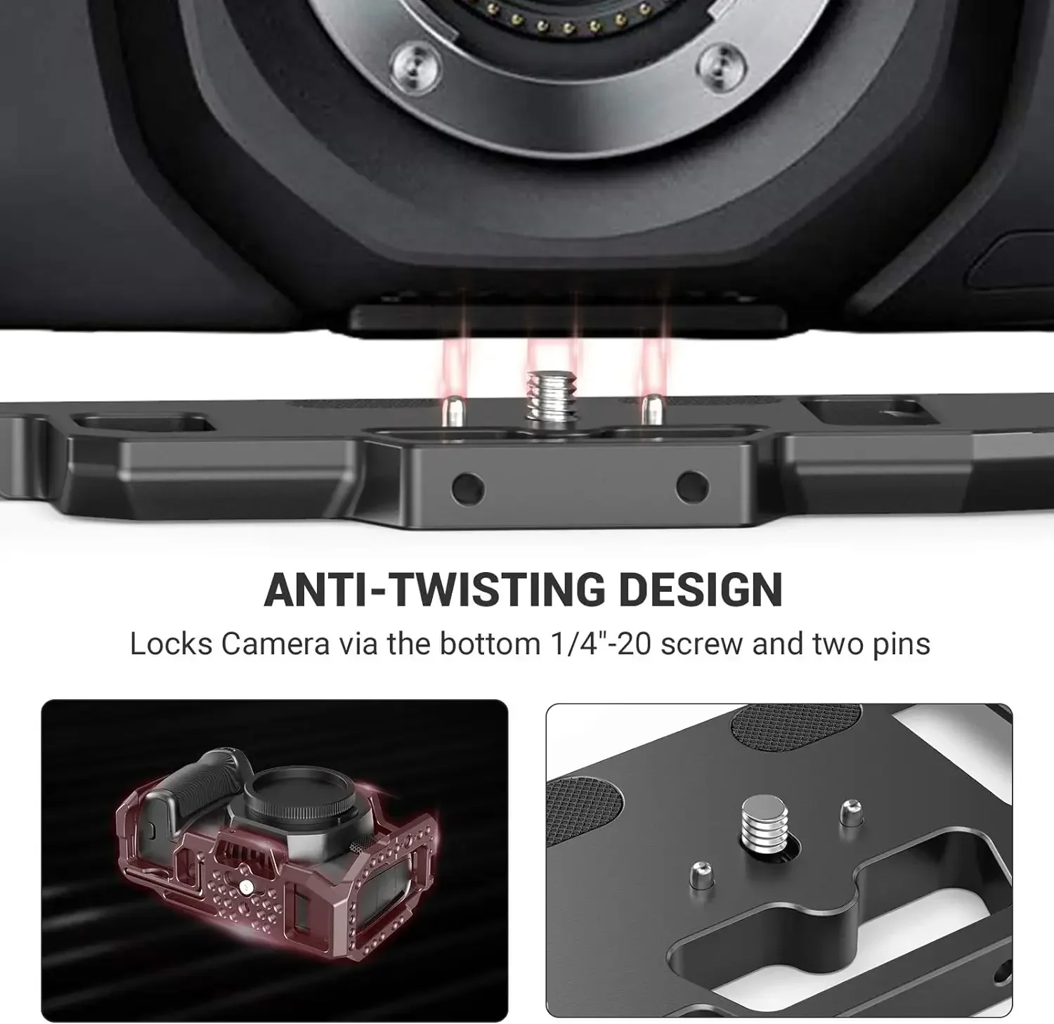Фото Новый кейдж SMALLRIG для Blackmagic Design Pocket Cinema Camera 4K и 6K с холодным креплением 2203B. В наличии. 2026. №5