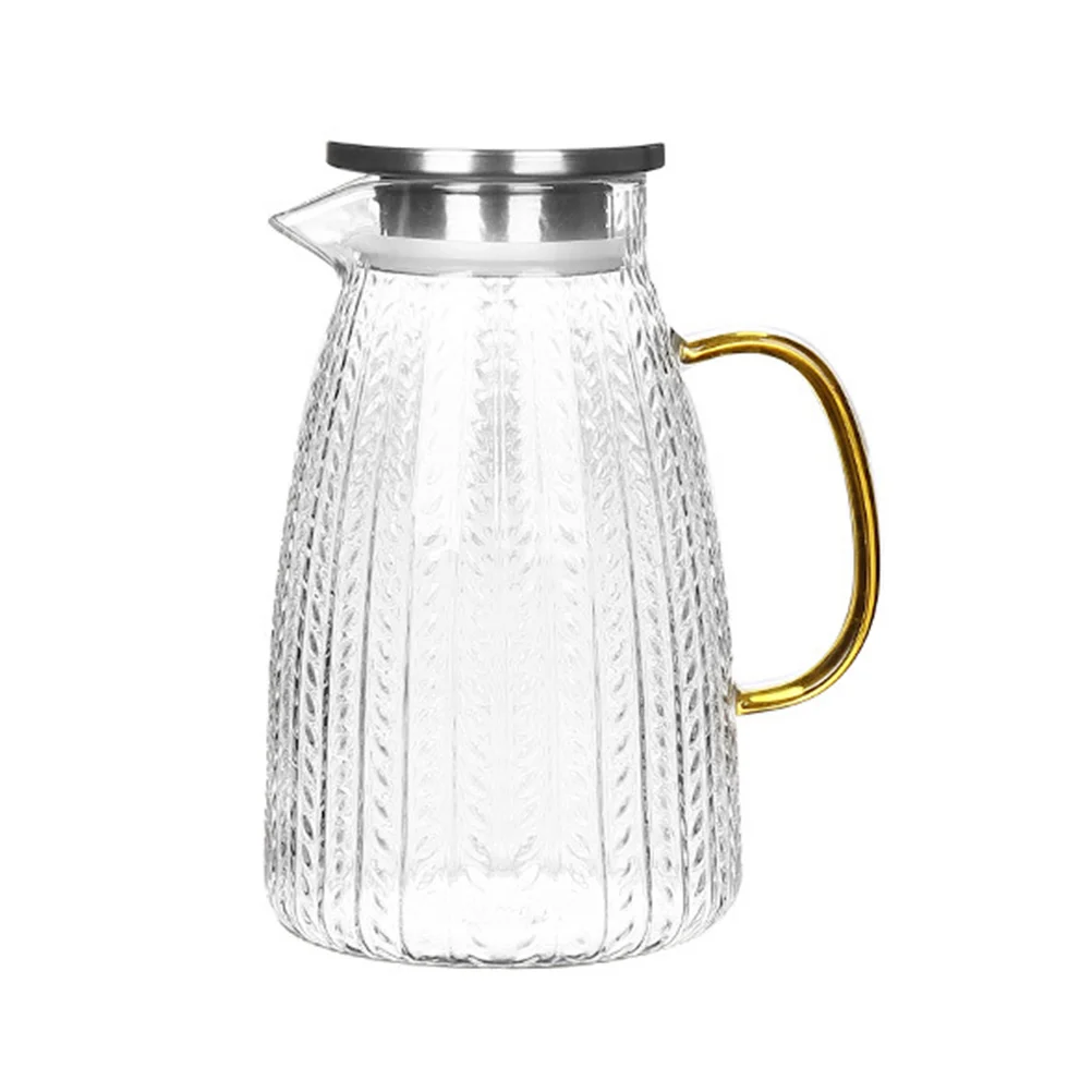 

Cold Boiled Water Jug Large Capacity Water Kettle Fruit Beverage Pot Juices Kettle