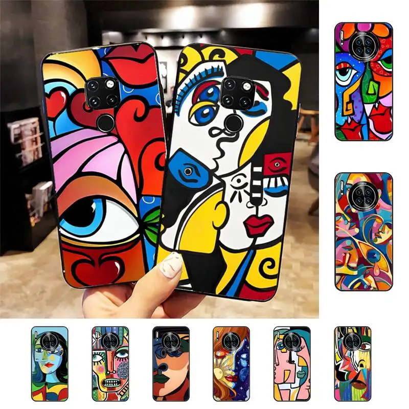 

YNDFCNB Picasso abstract A-Art P-painting Phone Case for Huawei Mate 20 10 9 40 30 lite pro X Nova 2 3i 7se