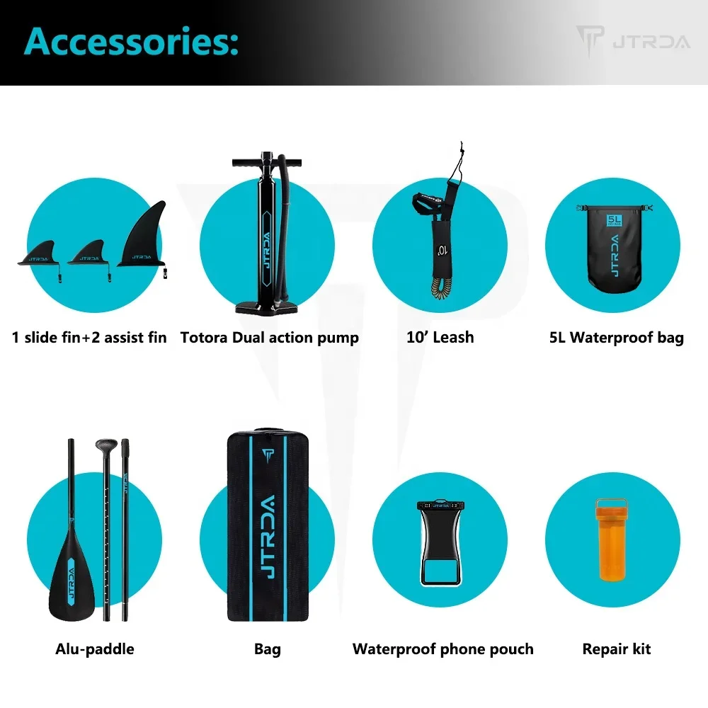 BIGFLY 11 'Новый круглый дизайн SUP Высококачественная надувная доска из ПВХ на