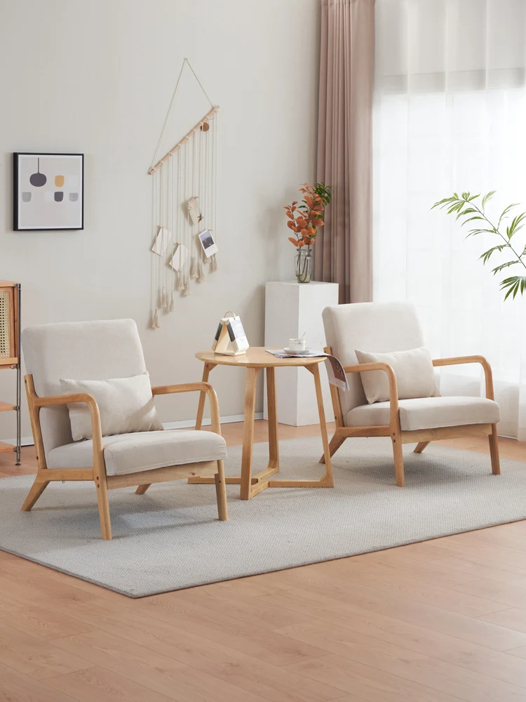 Кресло для одноместного дивана в скандинавском стиле дизайнерское кресло из