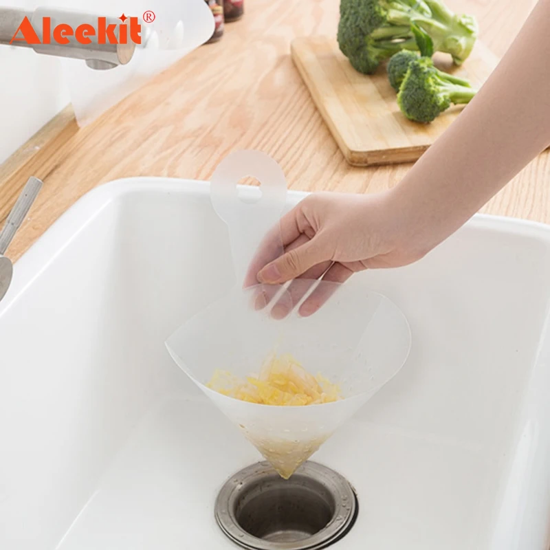 

Foldable Kitchen Sink Strainer Self-Standing Sink Filter Food Vegetable Sink Stopper Drain Filter Kitchen Anti-Blocking Gadgets