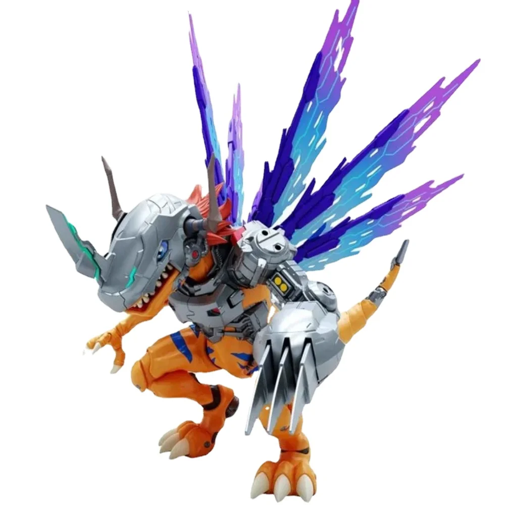 

Original BANDAI Figure-rise FRS Amplified Digimon Adventure Metal Greymon PVC Anime Figure Action Figures Model Toys