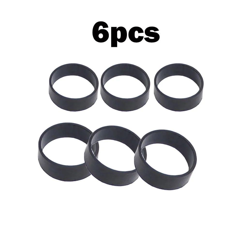 

6pcs Rubber Fixed Rings For Scuba Dive Tech Diving Backplate Straps Harness Webbing Keeper Rubber Loops Outdoor Backpack Harness