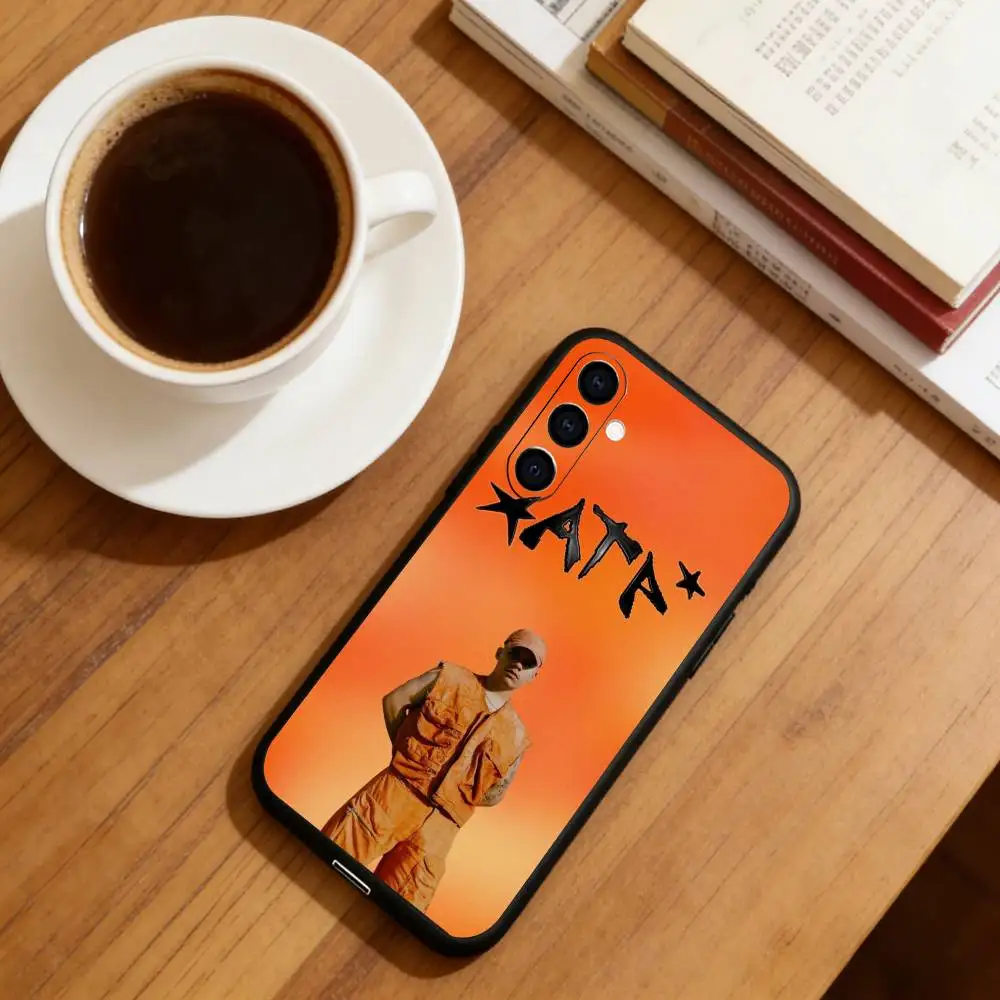 Фото Чехол для телефона Rapper Nsqk для Samsung Galaxy A73, A72, A71, A70, A53, A52, A51, другие модели, мягкий черный чехол №2