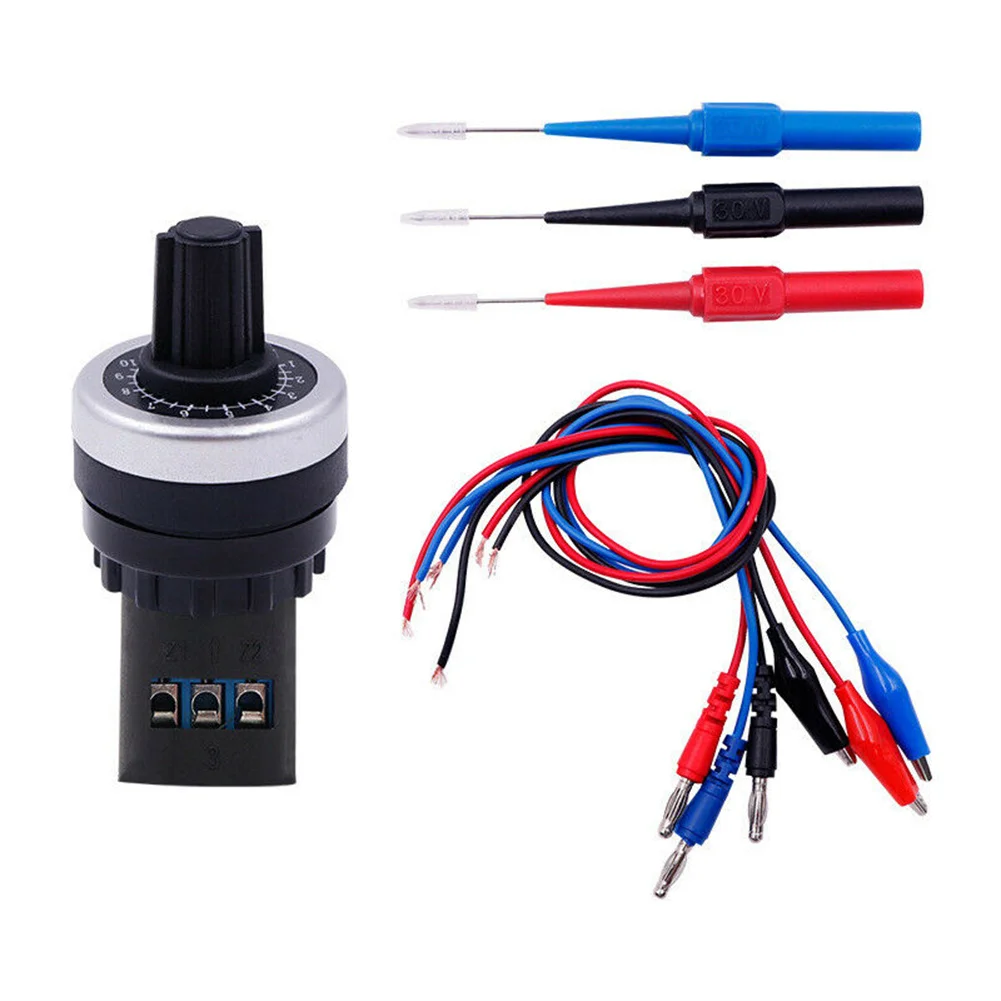 

1pcs Automotive Circuit Tester Sensor Signal Resistance Simulator Fuel Diagnosis Tool